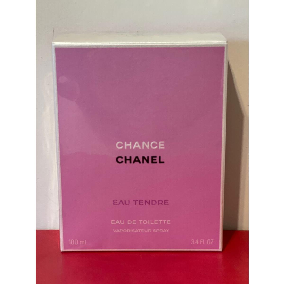 Chanel Chance Eau Tendre Edt Spray Women 3.4 oz / 100 ml - Box