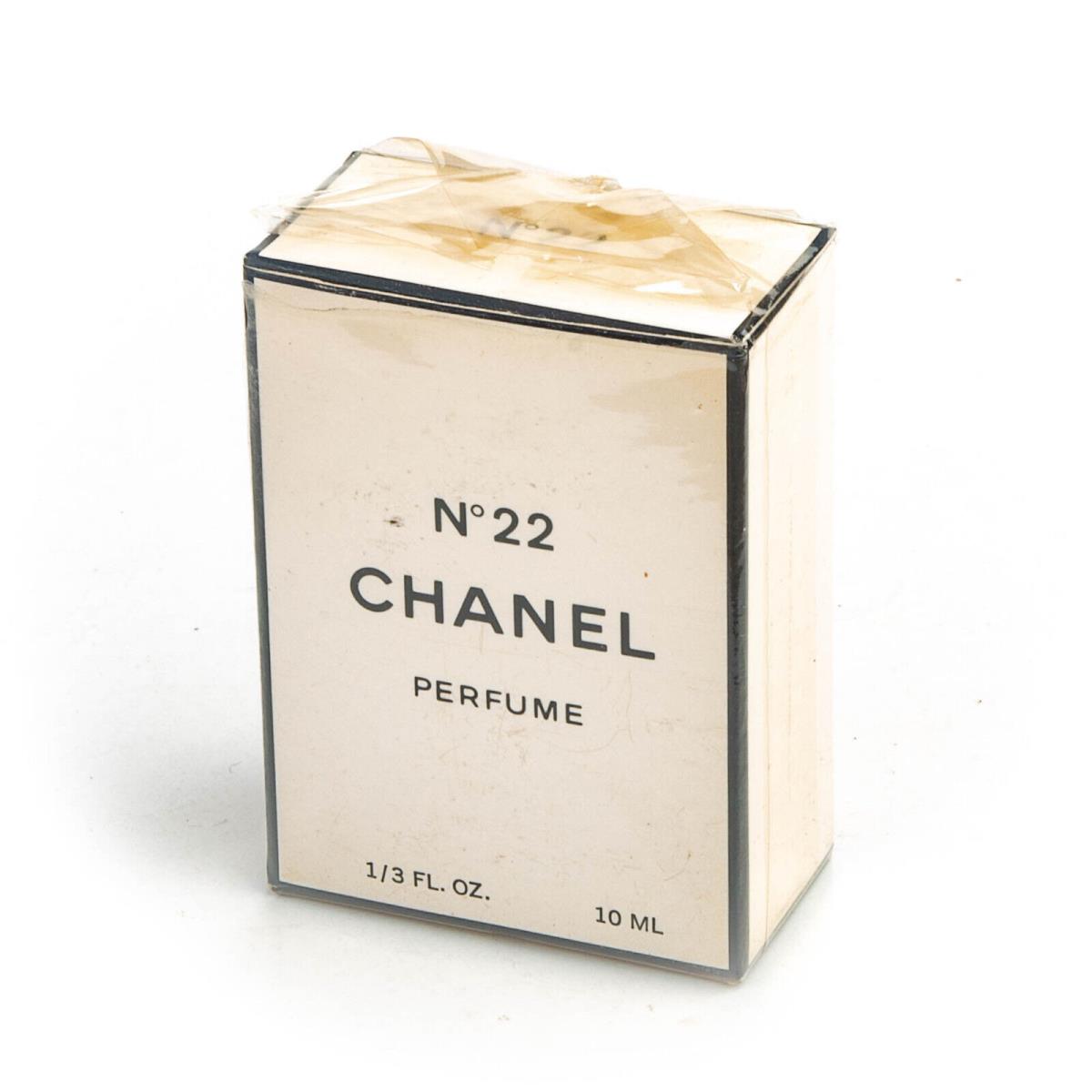 Chanel No22 Parfum 10ml .33OZ Womens Perfume Extrait Vintage No 22