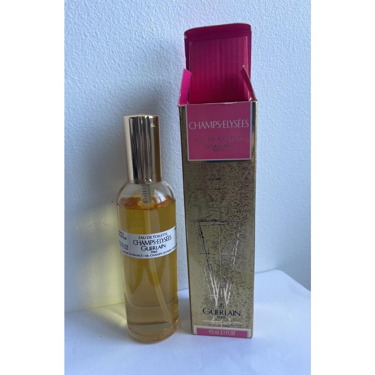 Guerlain Champs Elysees 3.1 oz 93 ml Edt Spray Rare - 95% Full