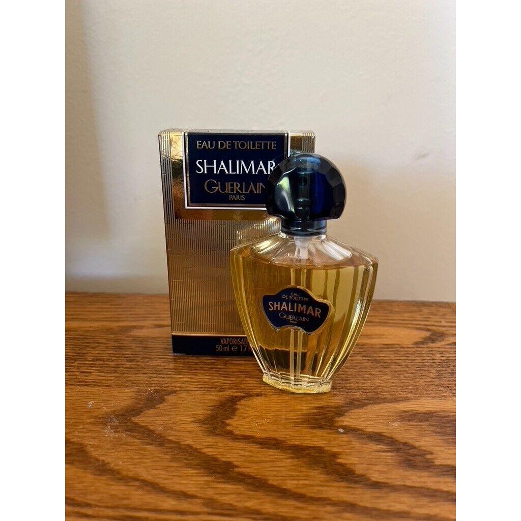 Guerlain Shalimar 1.7oz 50 ml Women`s Eau De Toilette Spray Vtg