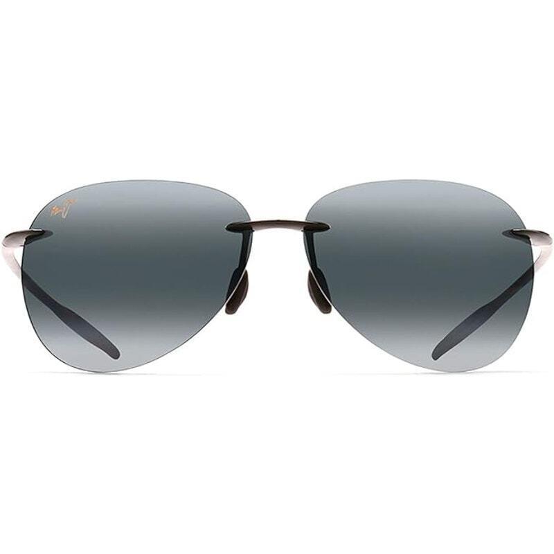 Maui Jim Unisex Polarized Sunglasses - Grey Medium