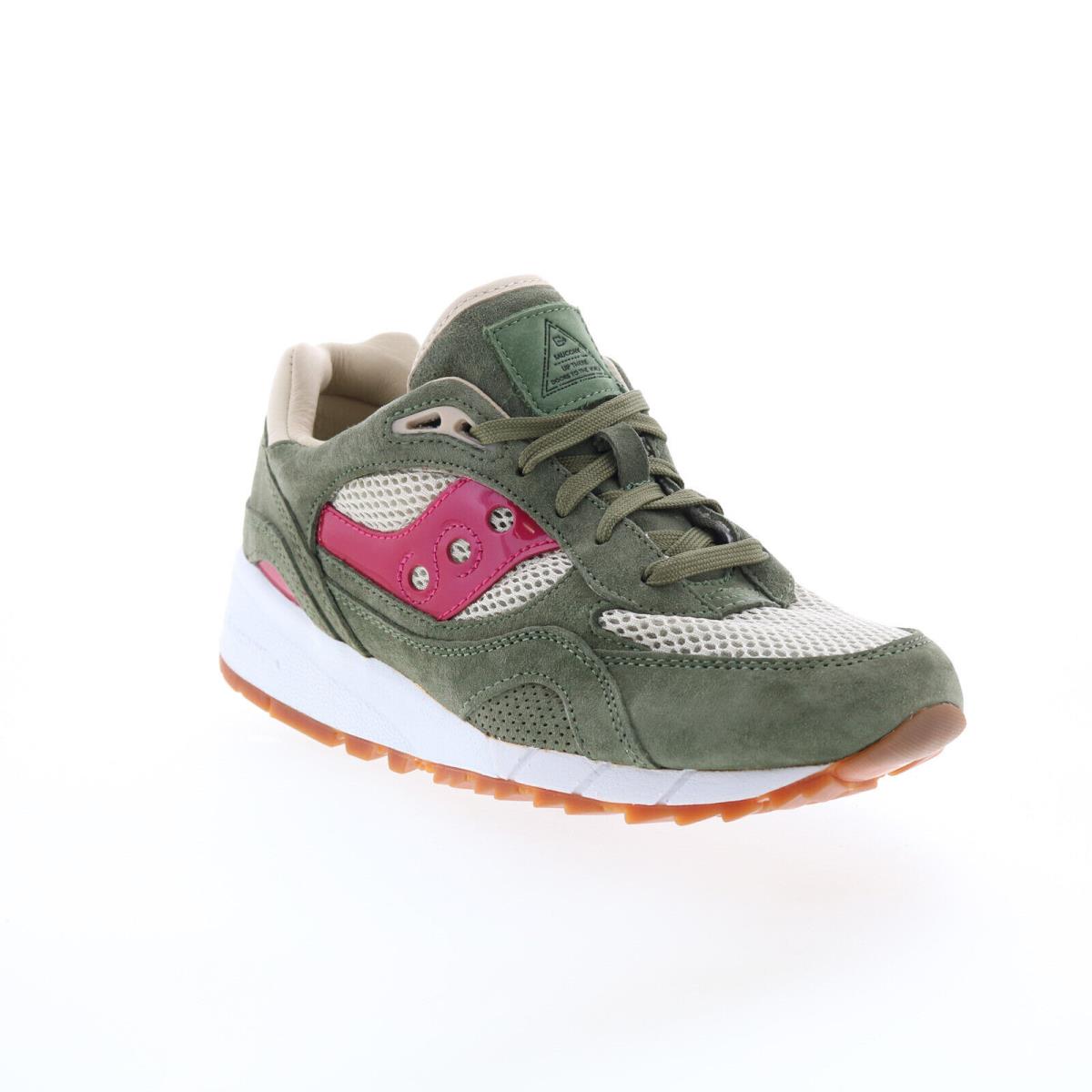 Saucony Shadow 6000 Up There Doors to The World Mens Green Sneakers Shoes