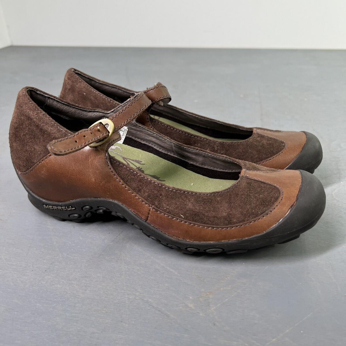 Vintage Merrell Plaza MJ Saddle Single Strap Shoes Women s 7.5