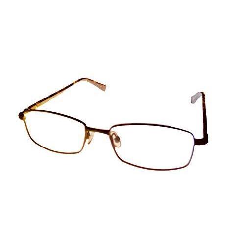 John Varvatos Men`s V150 Designer Metal Eyeglasses Antique Gold Tortoise 53 mm