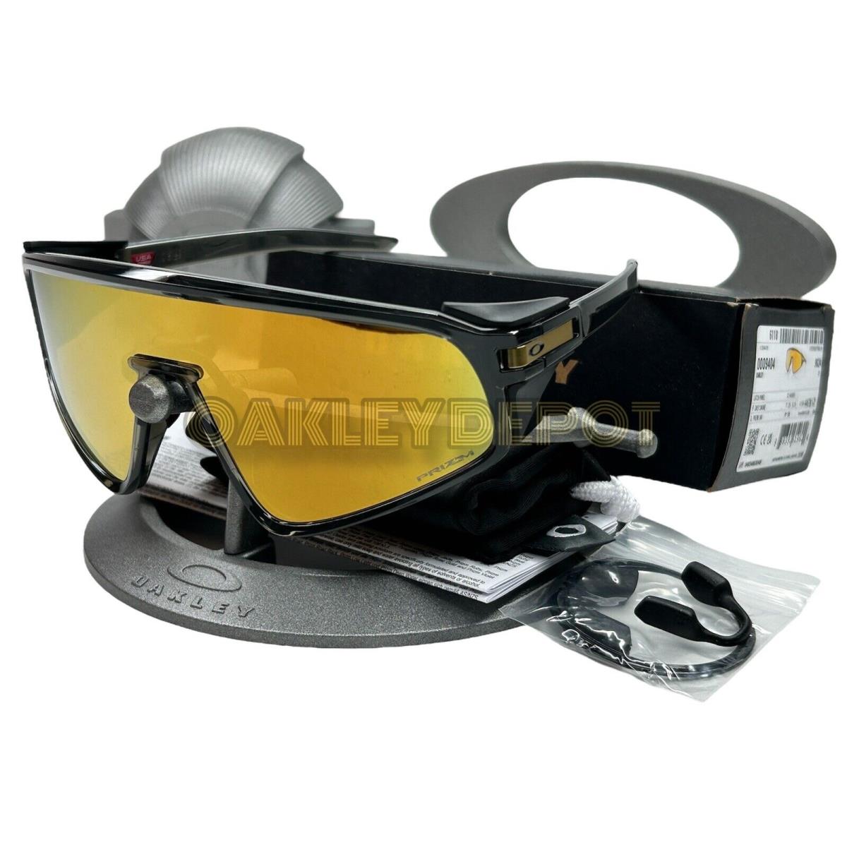 Oakley Latch Panel 009404 Grey Smoke/prizm 24K Sunglasses