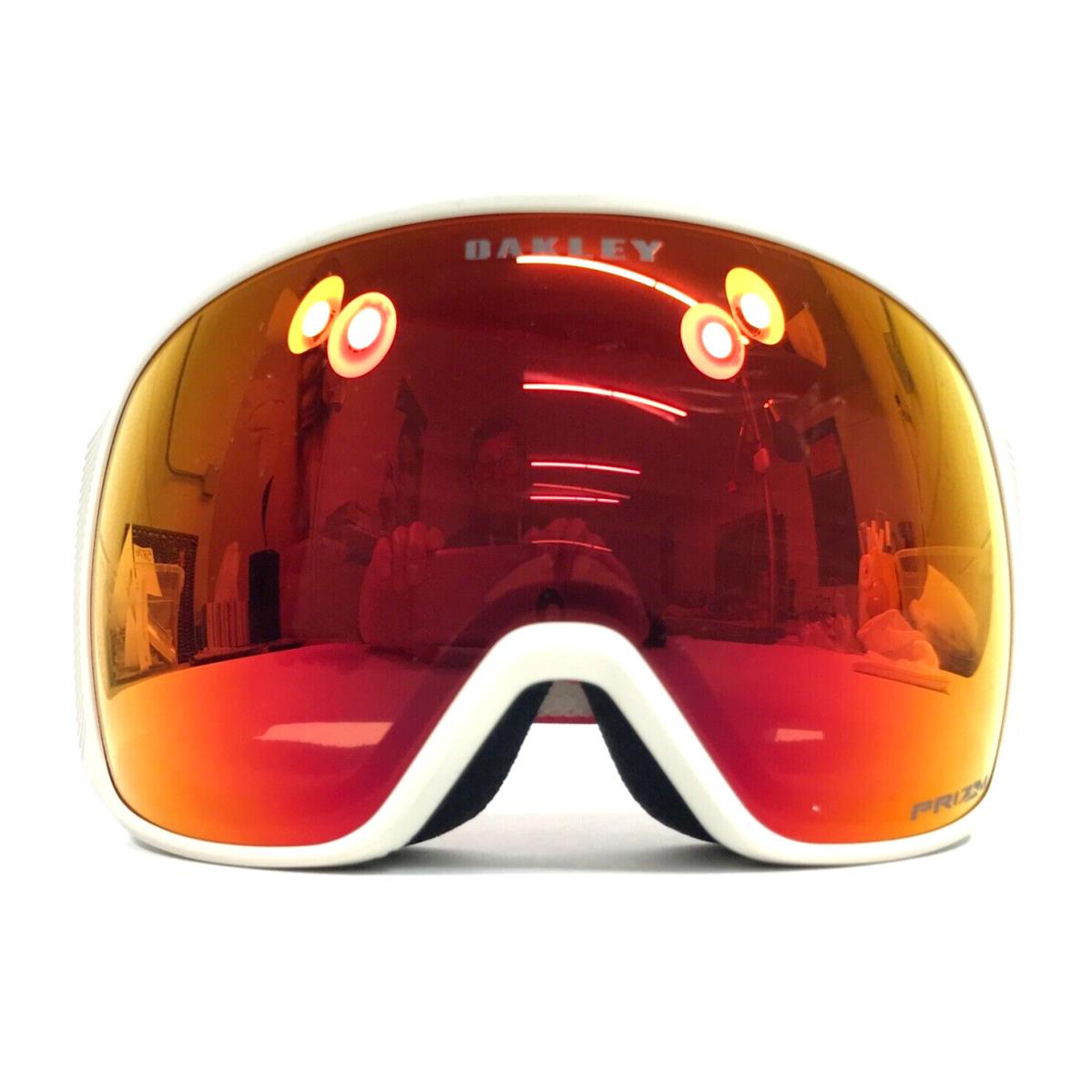 Oakley Snow Goggles Flight Tracker L OO7104-4800 Redline with Prizm Torch Gbl