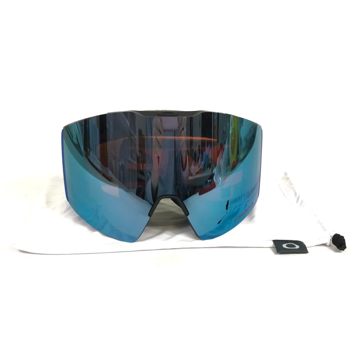 Oakley Snow Goggles Fall Line XL OO7099-5000 Retina Burn Blue w/ Prizm Sapphire - Frame: Multicolor, Lens: Blue