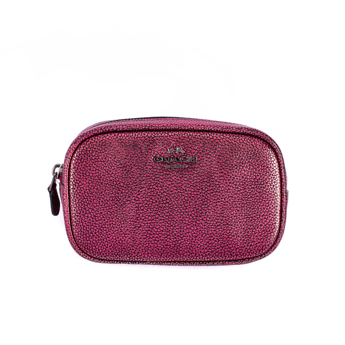 Coach Pebble Leather Metallic Berry Belt Bag - 39940