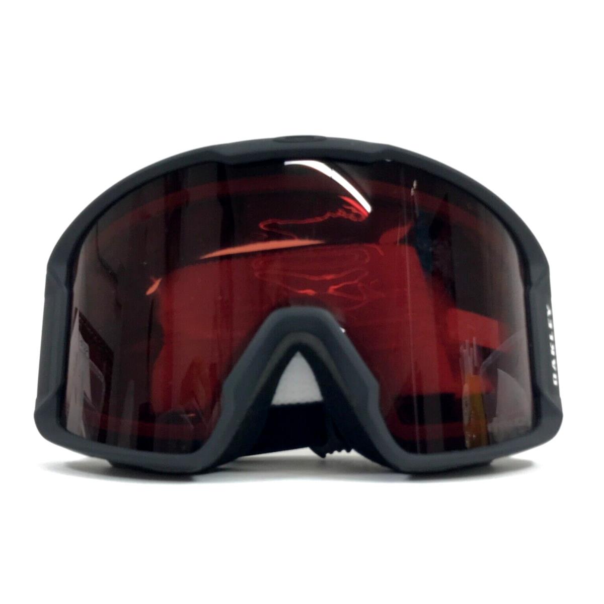 Oakley Snow Goggles Line Miner L OO7070-B801 Matte Black with Prizm Garnet Gbl