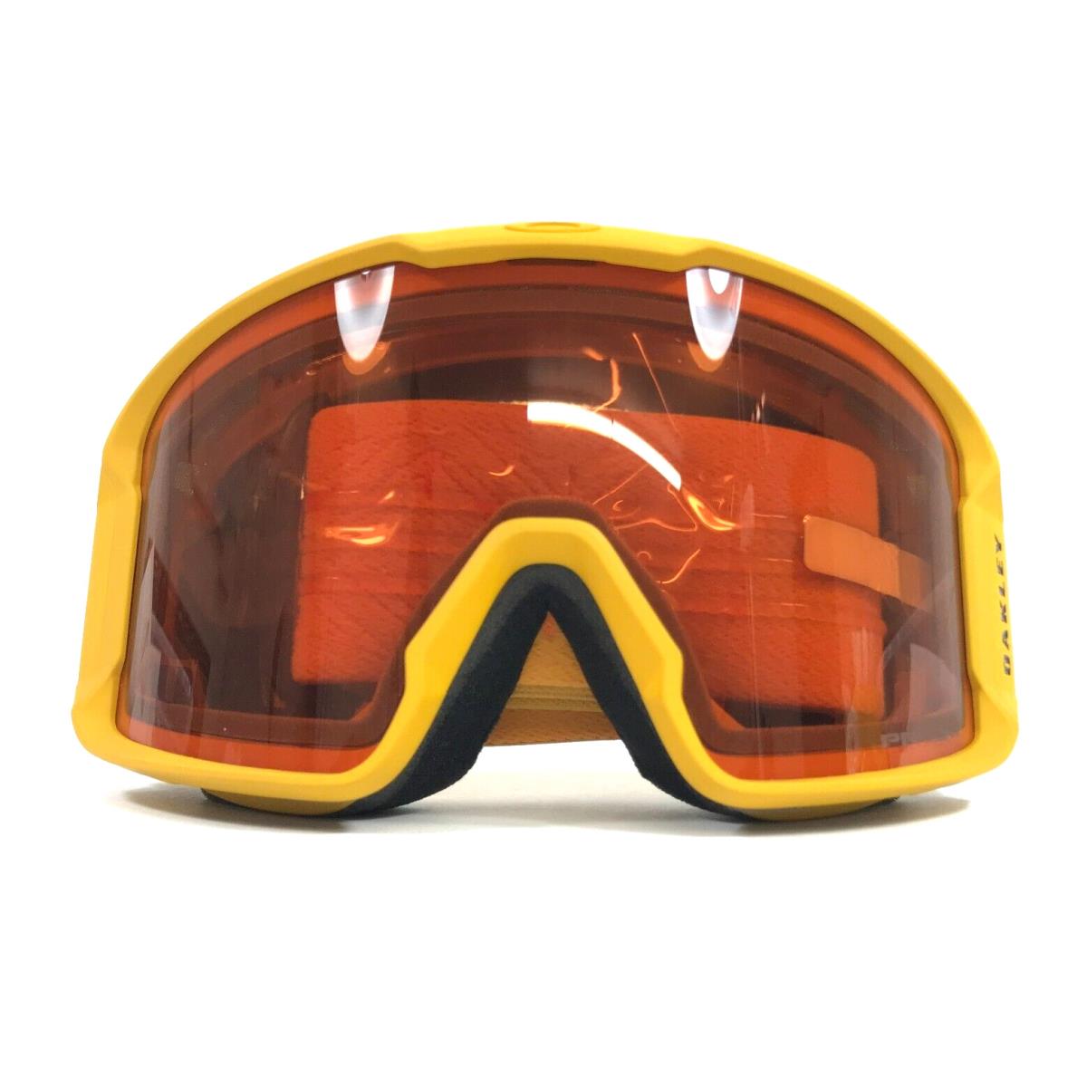 Oakley Snow Goggles Line Miner L OO7070-5901 Prizm Icon Mustard Prizm Persimmon