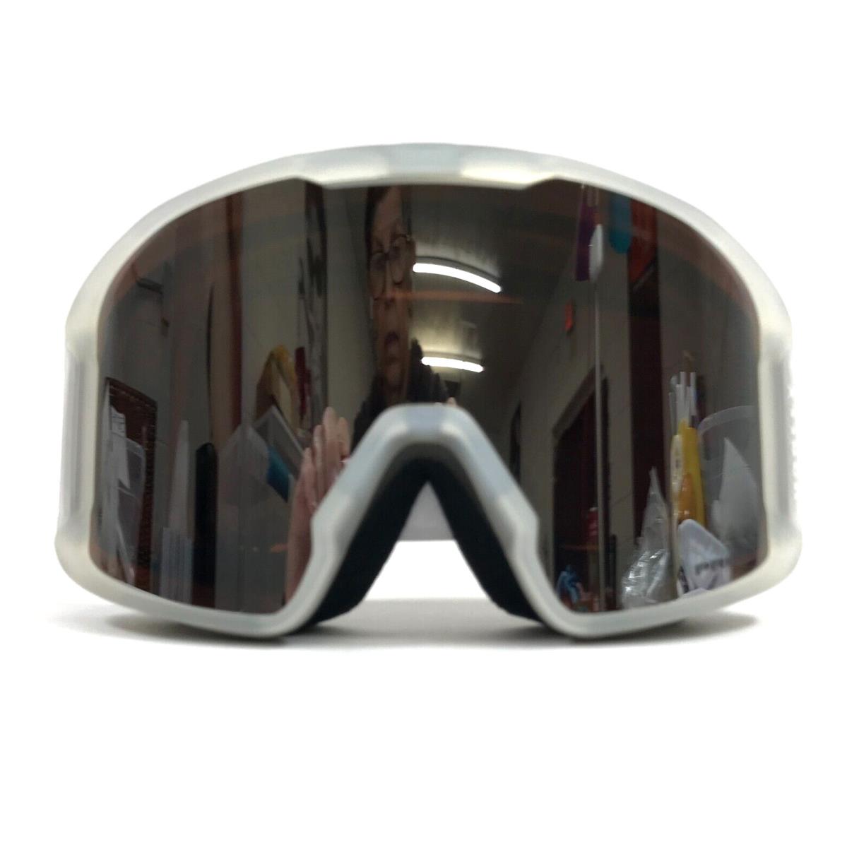 Oakley Snow Goggles Line Miner L OO7070-B201 Scotty James White with Prizm Black - Frame: White, Lens: Black