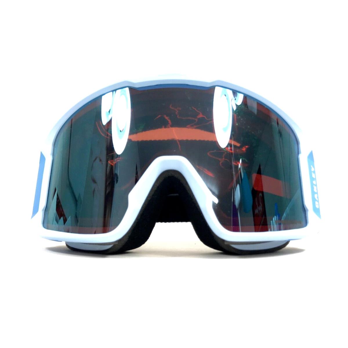 Oakley Snow Goggles Line Miner L OO7070-B001 Jamie Sig Blue Print Prizm Sapphire - Frame: Blue, Lens: Blue