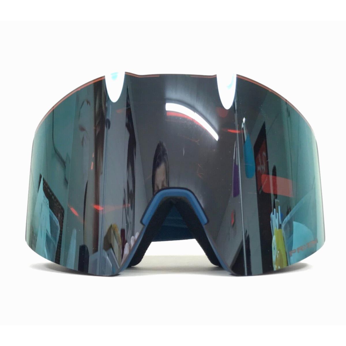 Oakley Snow Goggles Fall Line XL OO7099-4400 Poseidon w/ Prizm Sapphire Gbl Lens - Frame: Blue, Lens: Blue