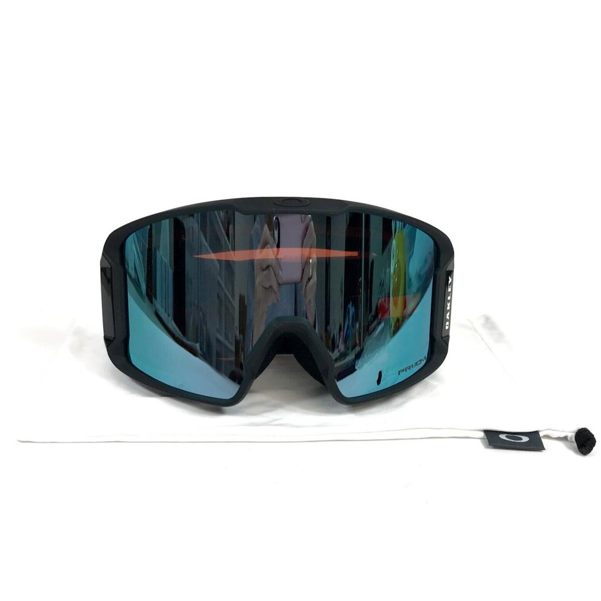 Oakley Snow Goggles Line Miner L OO7070-6520 Matte Black w/ Prizm Snow Sapphire