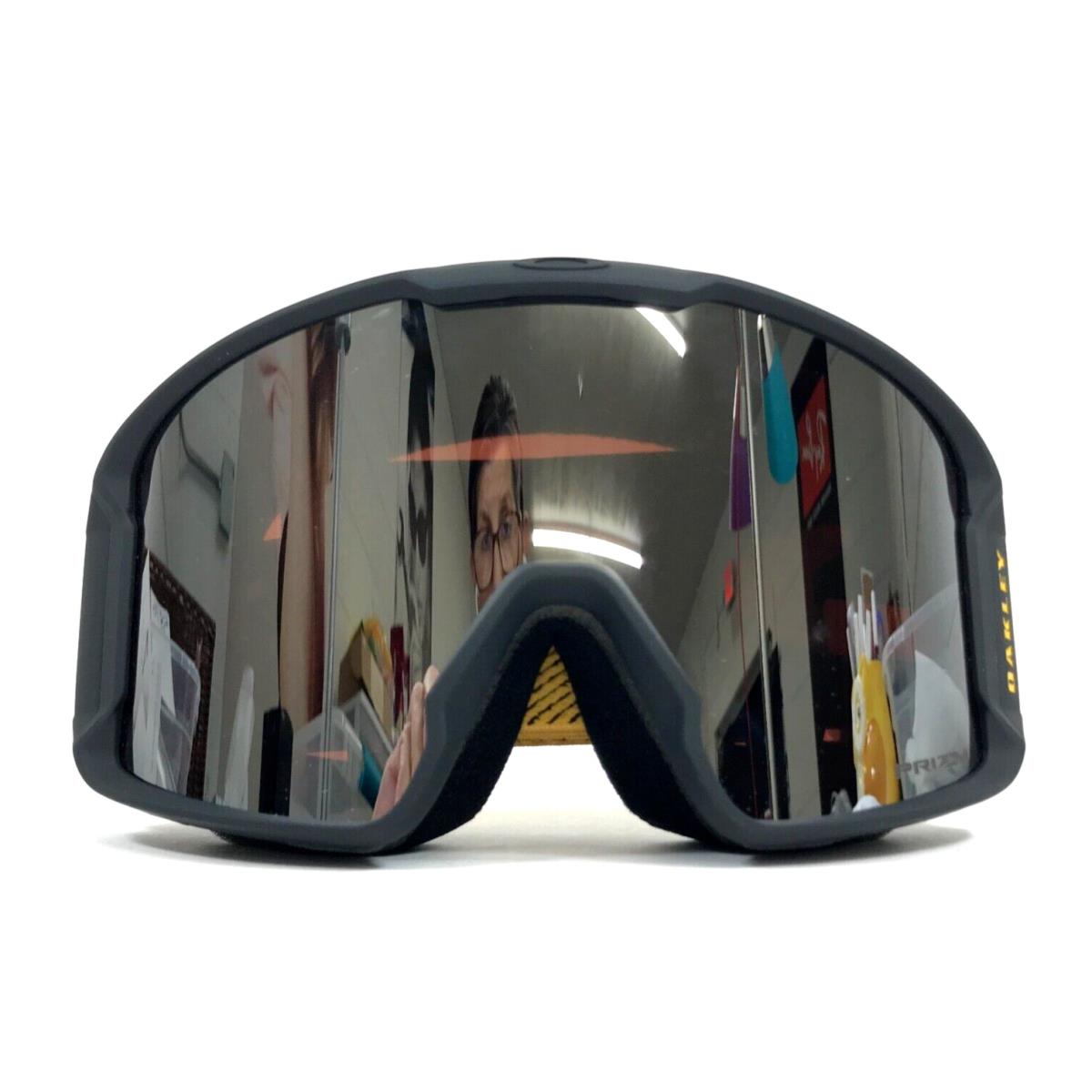 Oakley Snow Goggles Line Miner L OO7070-A801 Henrik Sig Orange with Prizm Black