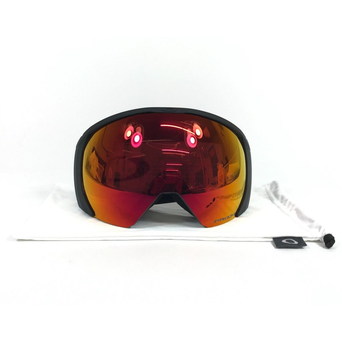 Oakley Snow Goggles Flight Path XL OO7110-0600 Matte Black with Prizm Torch Gbl