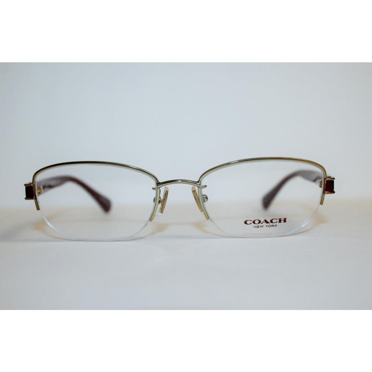 Coach HC5059 9196 Kacey Gold Garnet Eyeglasses RX 52-18-135 MM