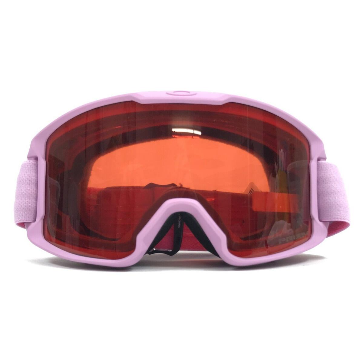 Oakley Youth Snow Goggles Line Miner S OO7095-2600 Lavender Rubine w/ Prizm Rose