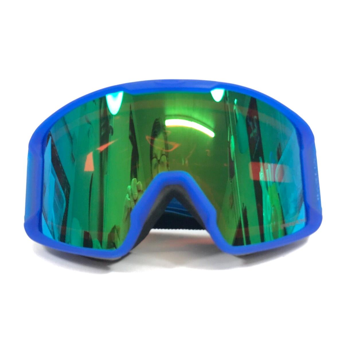 Oakley Snow Goggles Line Miner M OO7093-6700 Blue Blaze with Prizm Jade Iridium