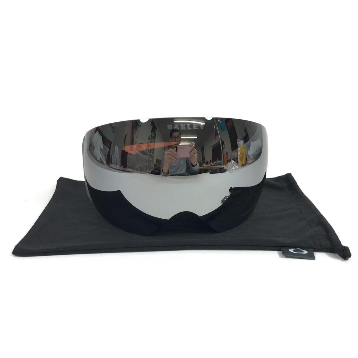Snow Goggles Flight Deck L OO7050-B500 Grey Terrain w Prizm Black Iridium by Oakley