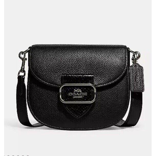 Coach Morgan Saddle Bag Black