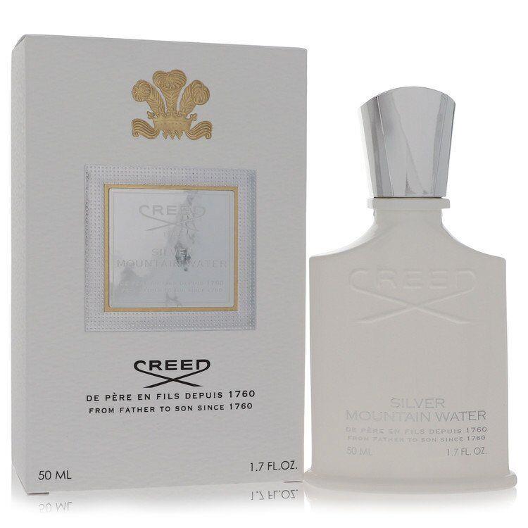 Silver Mountain Water by Creed Men`s Eau De Parfum Spray 1.7 oz