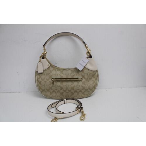 Coach Mara Hobo Signature Canvas Light Khaki/chalk Handbag