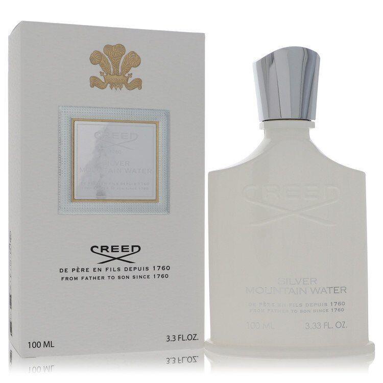 Silver Mountain Water by Creed Men`s Eau De Parfum Spray 3.3 oz