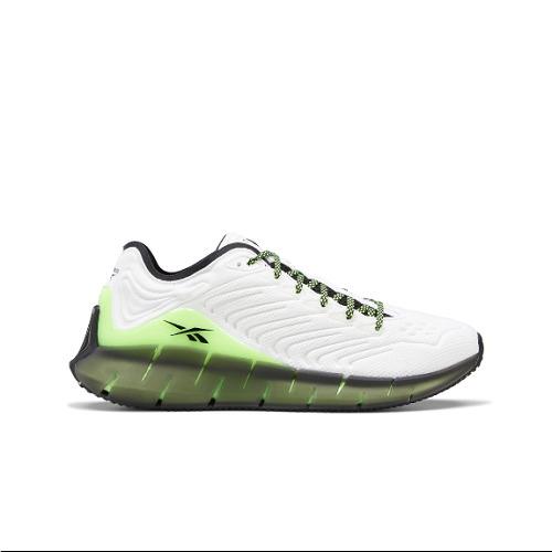 Reebok FZ3101 Zig Kinetica Mn`s Medium White/green/black Mesh Running Shoes