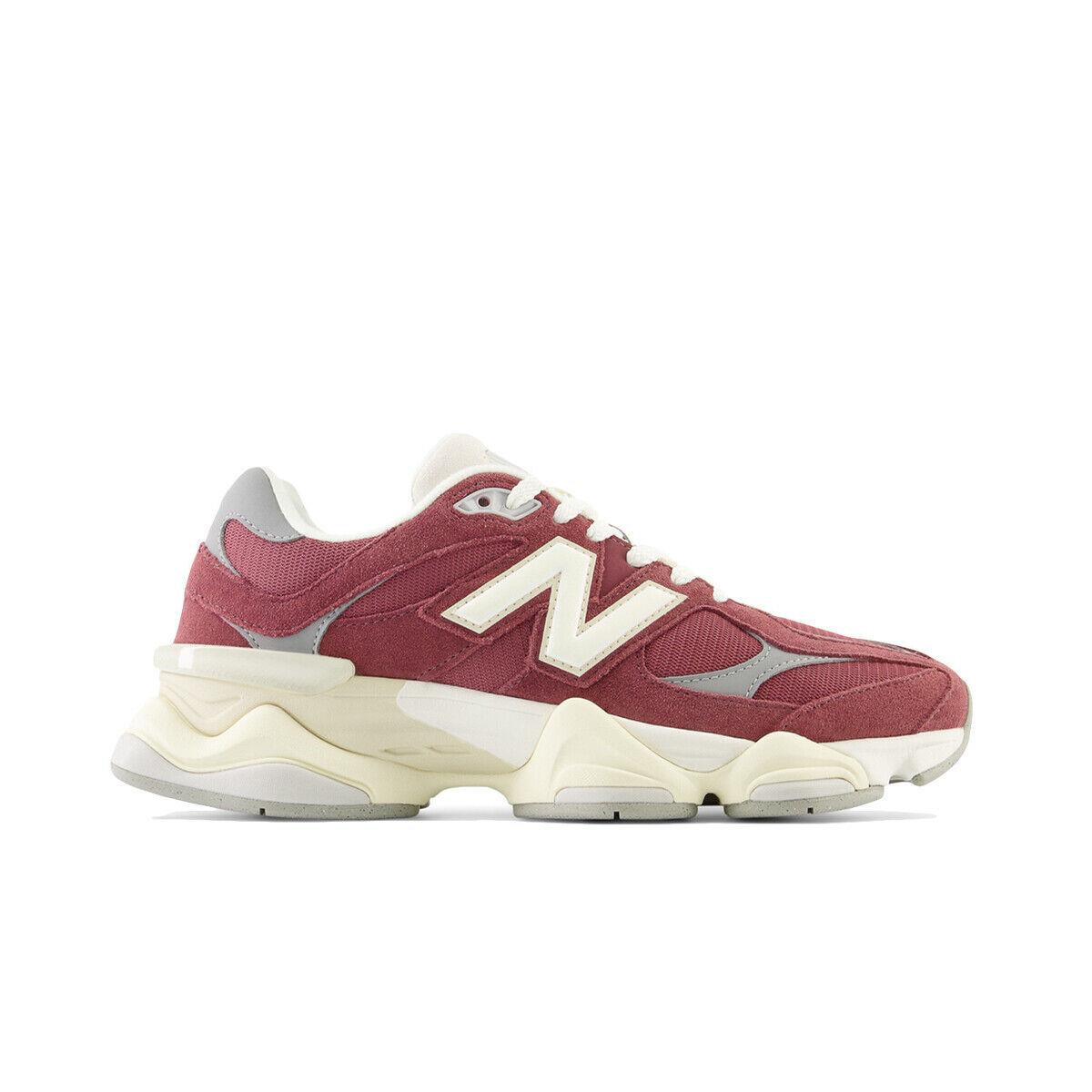 New Balance 9060 Unisex Washed Burgundy Casual Sneakers U9060VNA