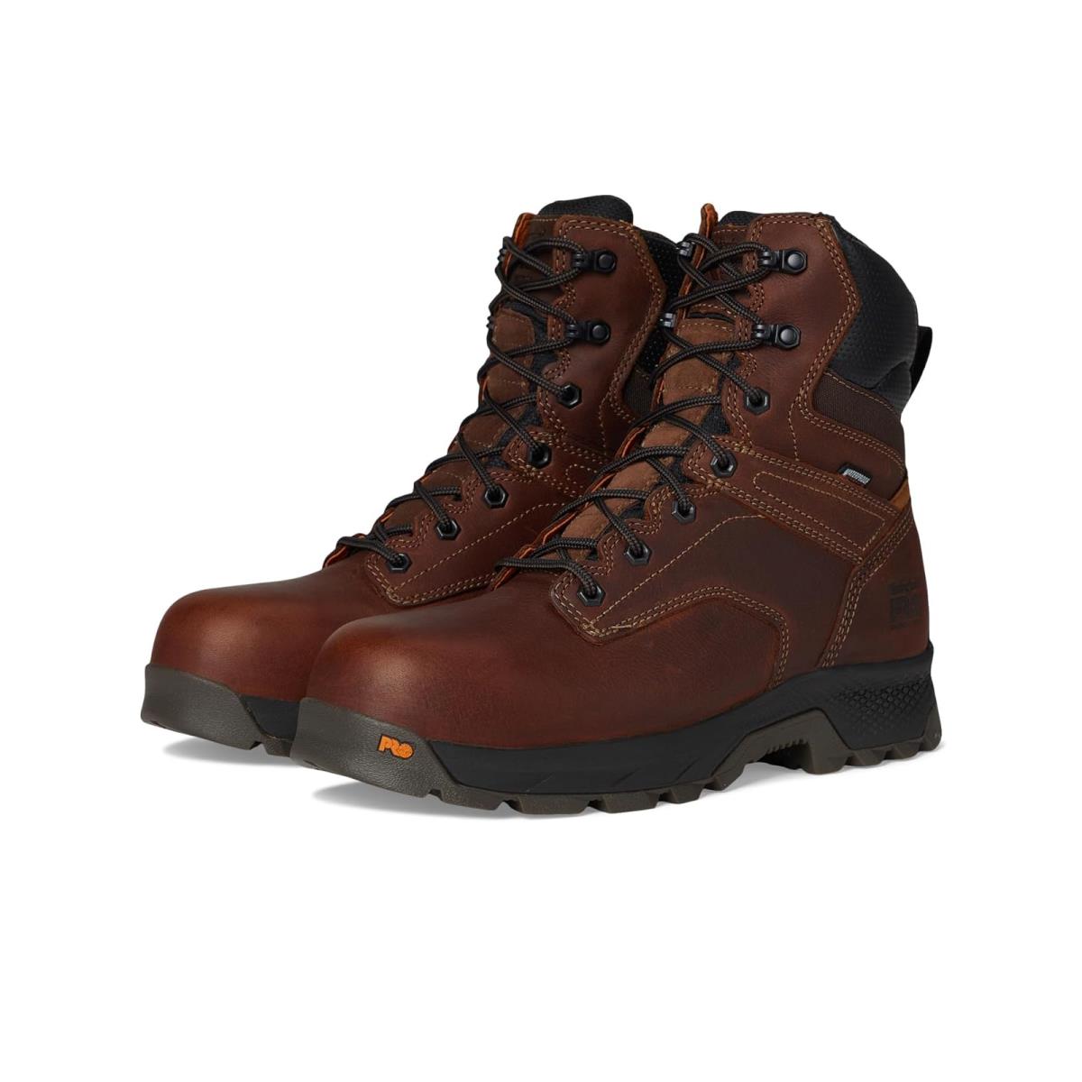 Man`s Boots Timberland Pro Titan EV 8 Composite Safety Toe Waterproof - Brown