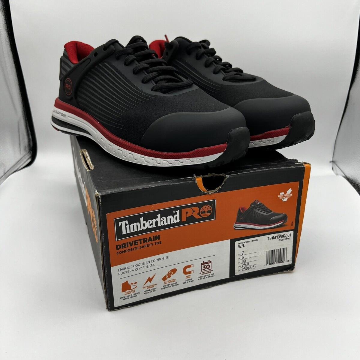 Timberland Pro Men`s Drivetrain Composite Safety Toe TB0A1XGK001 Men s Size 7