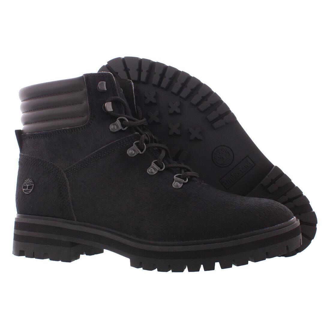 Timberland London Square Hiker Womens Shoes Size 8 Color: Black Leather - Black Leather, Main: Black