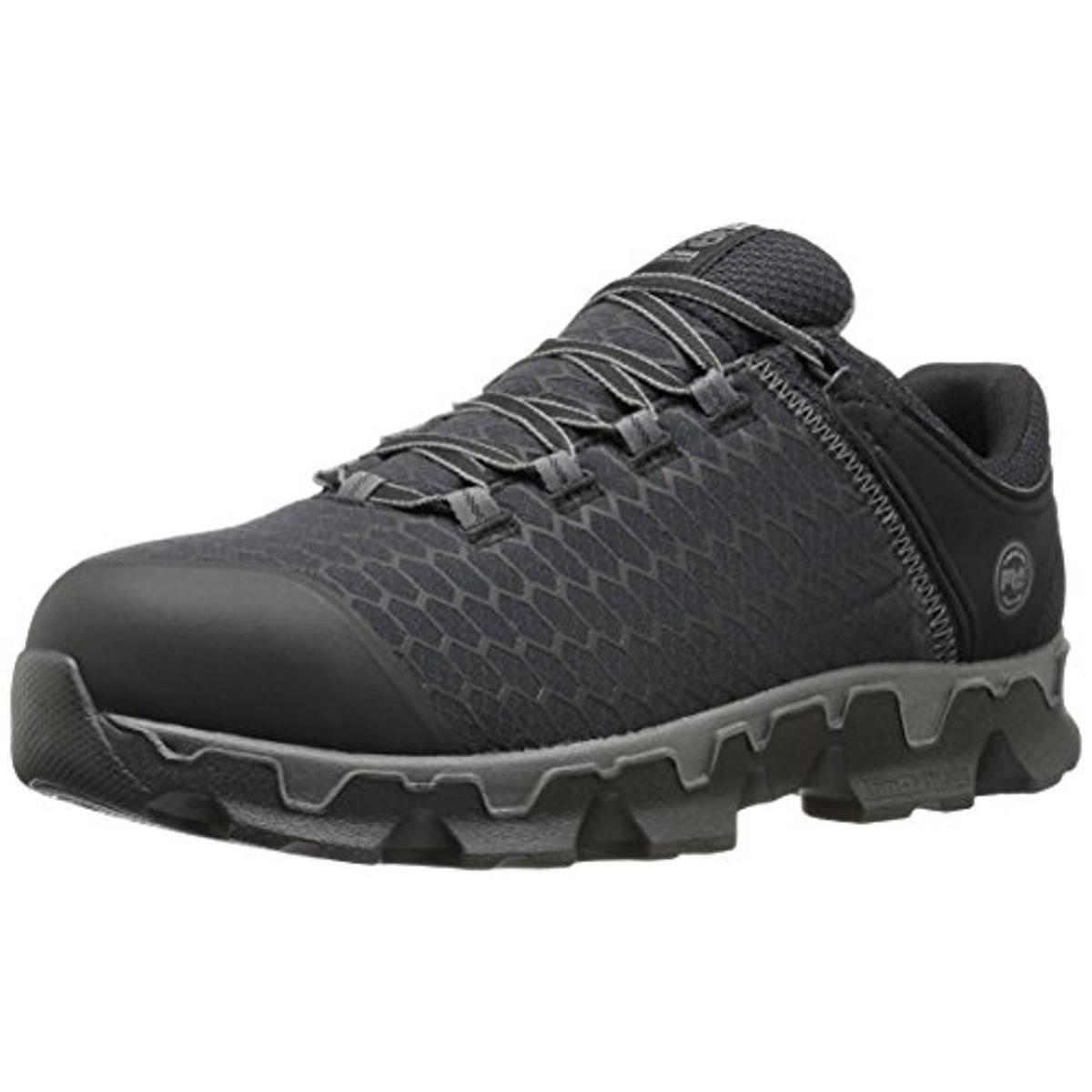 Timberland Mens Powertrain Sport Black Work Shoes 15 Medium D Bhfo 2716 - Black