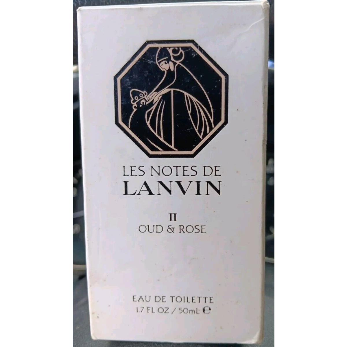 Les Notes De Lanvin II Oud Rose Eau De Toilette Edt 1.7 Fl Oz