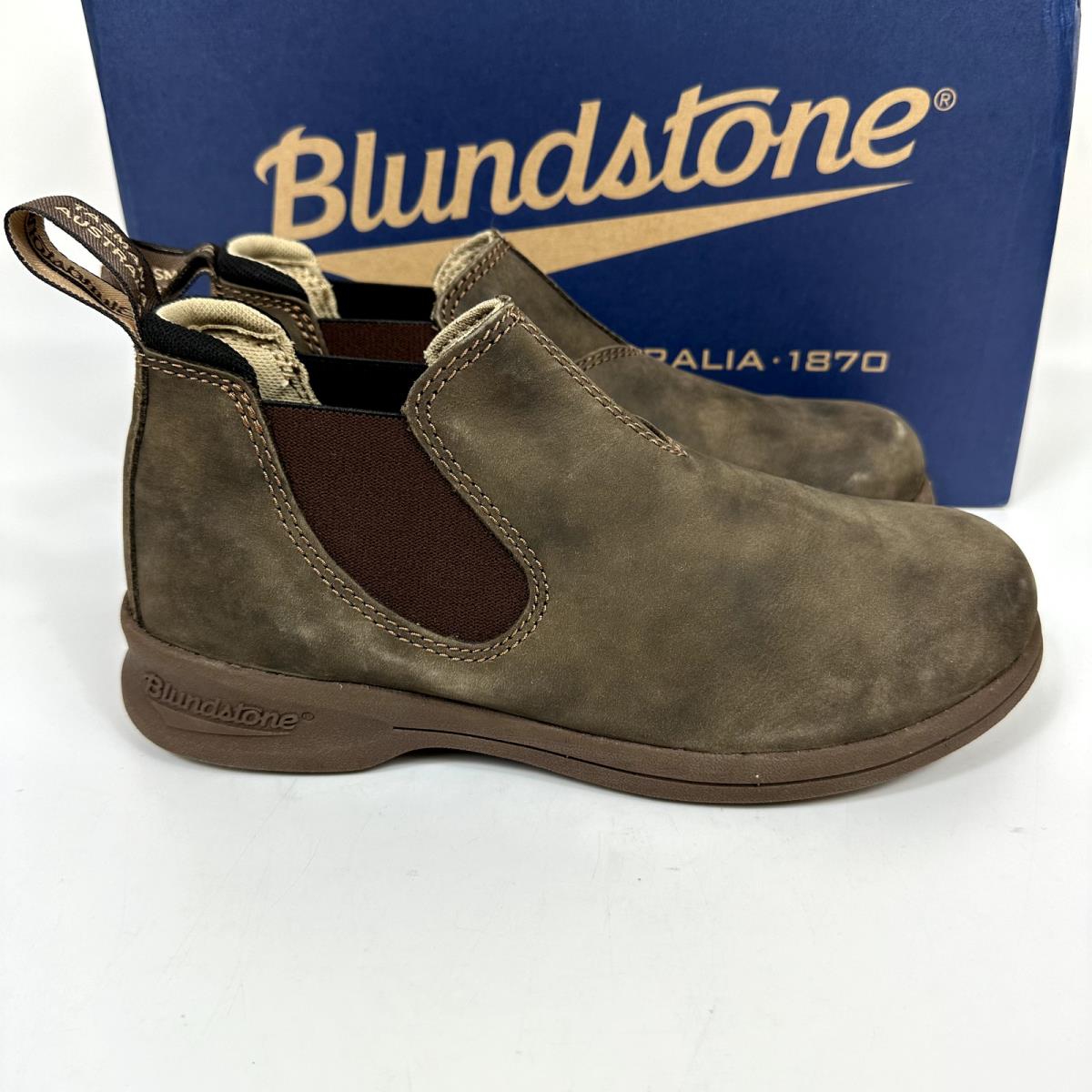 Blundstone Brown Summer Low Cut Lightweight Chelsea Boots UK4 Womens 7