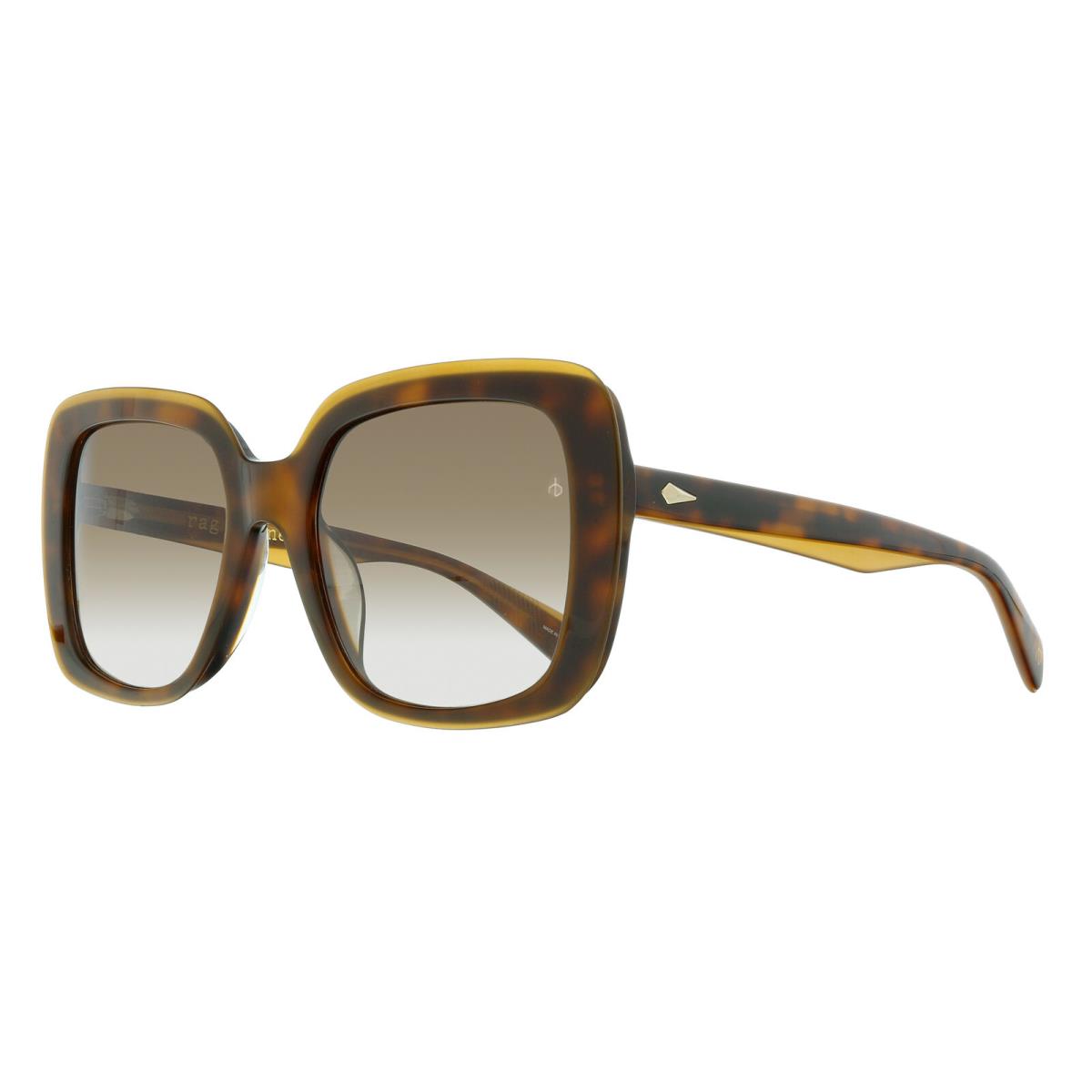 Rag and Bone RNB1033/G/S HA 0GPH Havana Orange Sunglasses