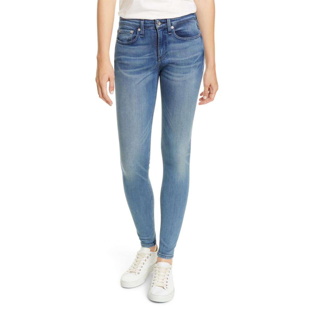 Rag Bone 253725 Womens Cate Skinny Jeans Blue Size 28