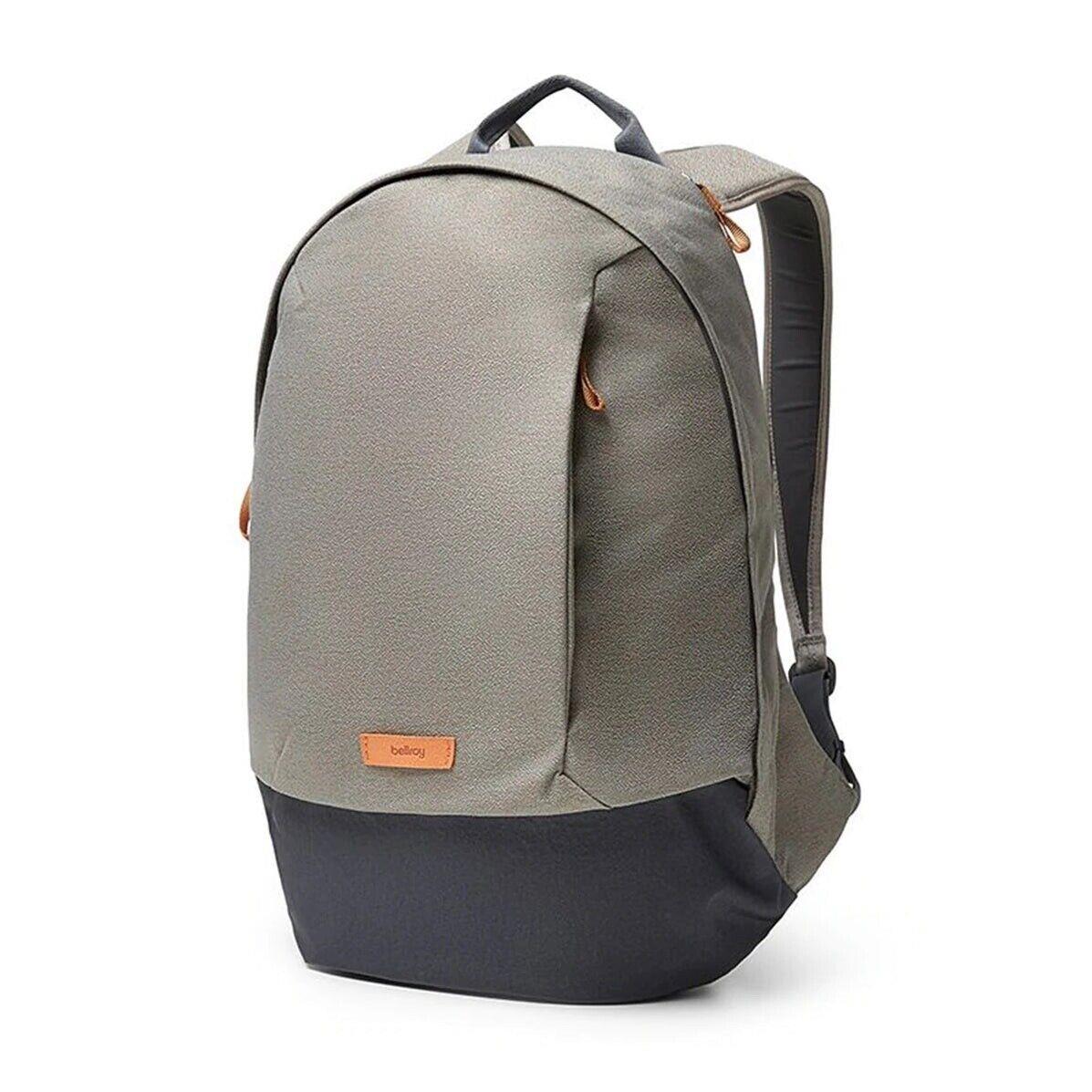 Bellroy Classic Backpack 20L Limestone Leather Free Grey