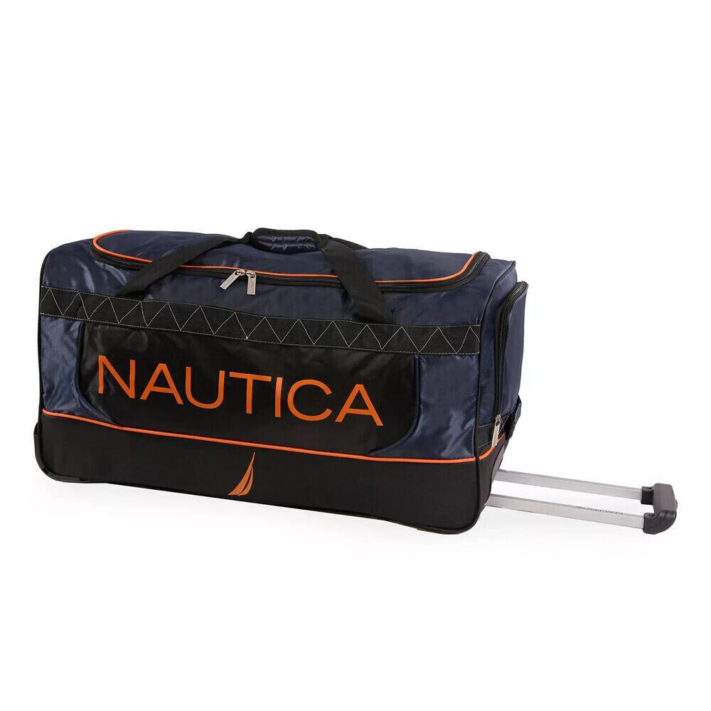 Nautica Halio 30 Rolling Duffel Bag with In-line Recessed Wheels