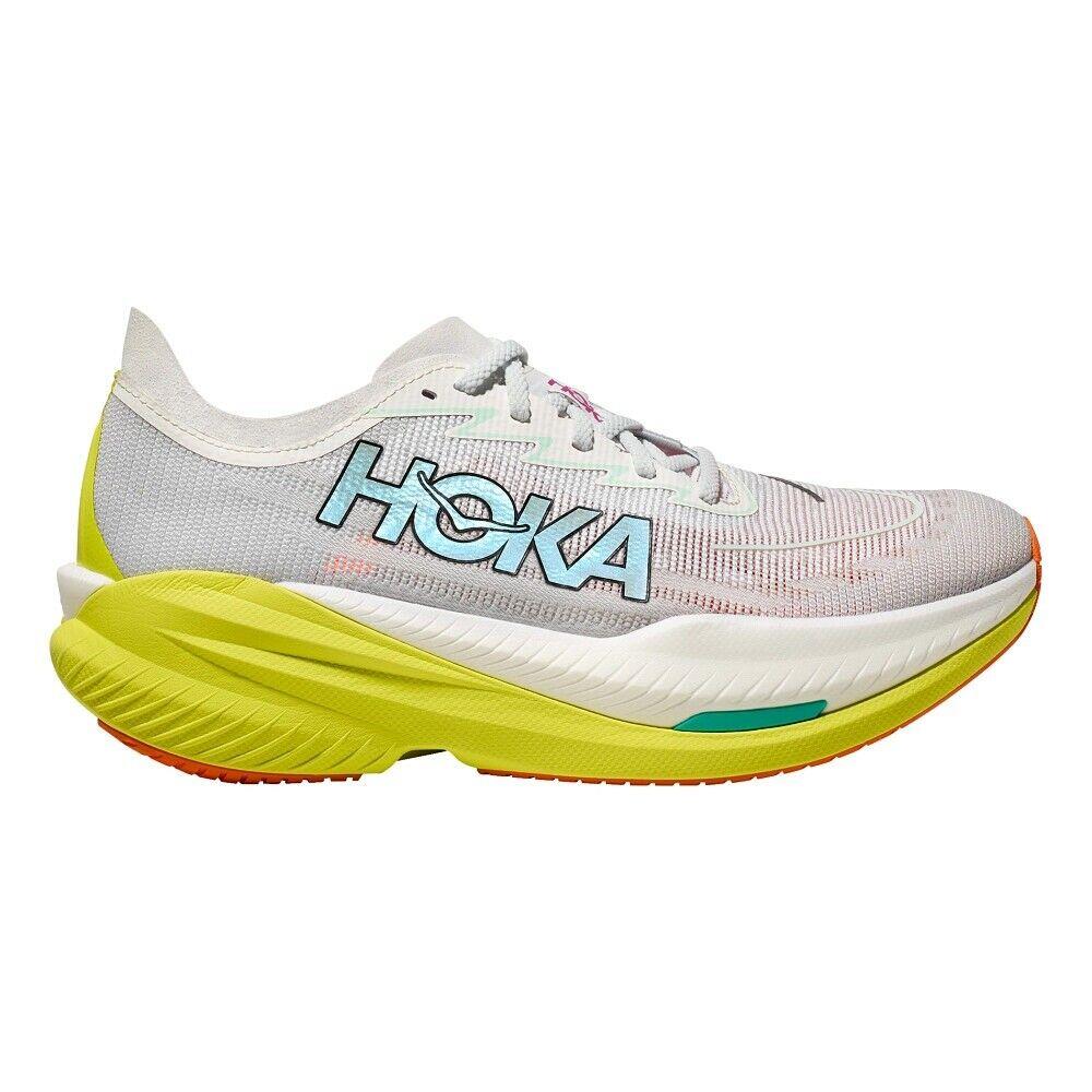 Men`s Hoka Mach X 2 Frost Citrus Various Sizes