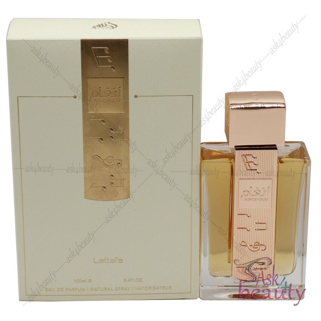 Angham By Lattafa 3.4/3.3 Eau De Parfum Spray For Women