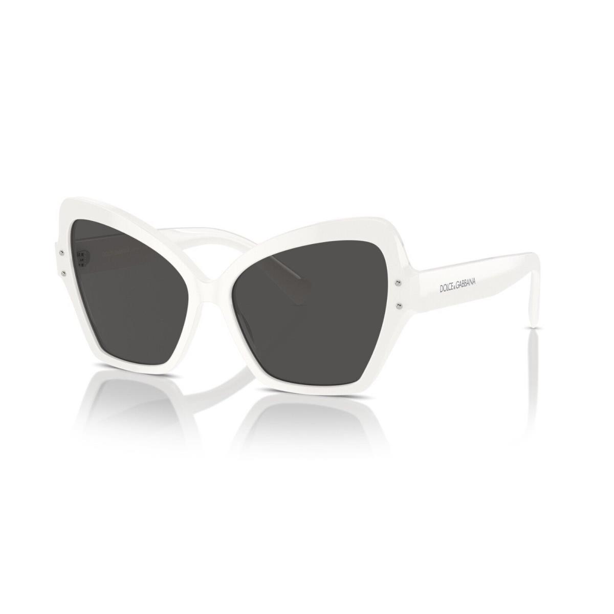 Dolce Gabbana DG 4463 White/dark Grey 331287 Sunglasses