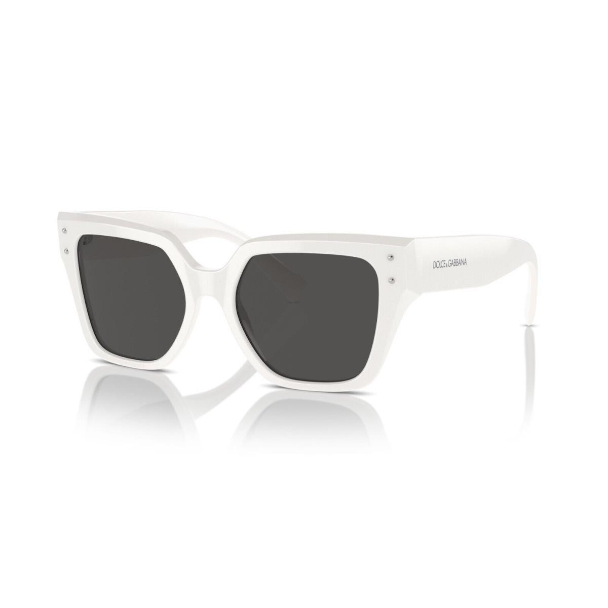 Dolce Gabbana DG 4471 White/dark Grey 331287 Sunglasses