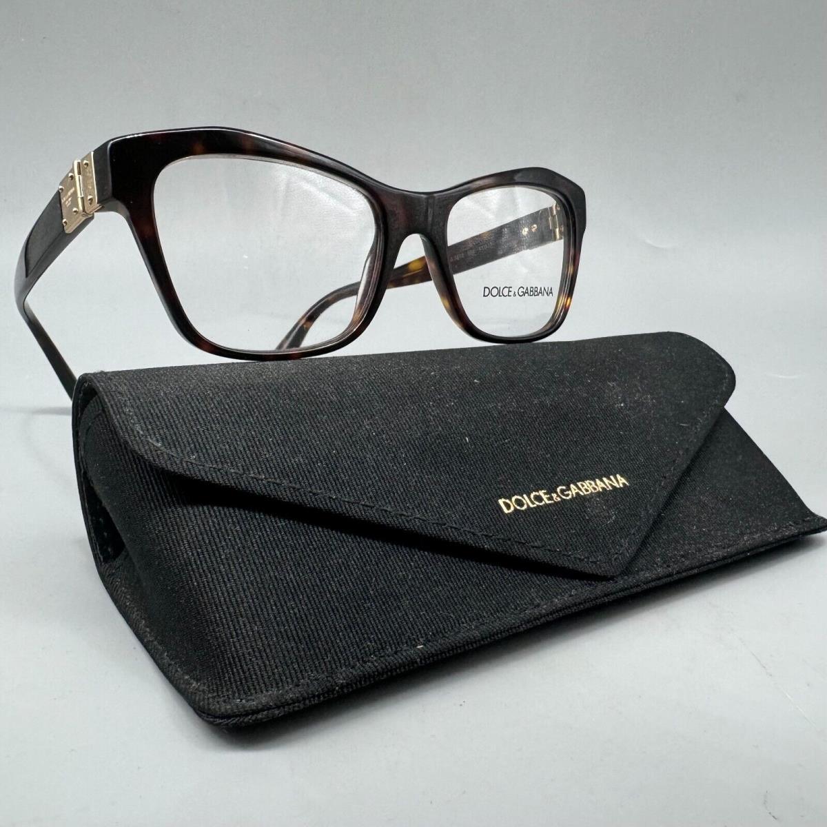 Dolce Gabbana DG 3273 / 502 Unisex Eyeglasses - 53-17-140mm - Brown -original