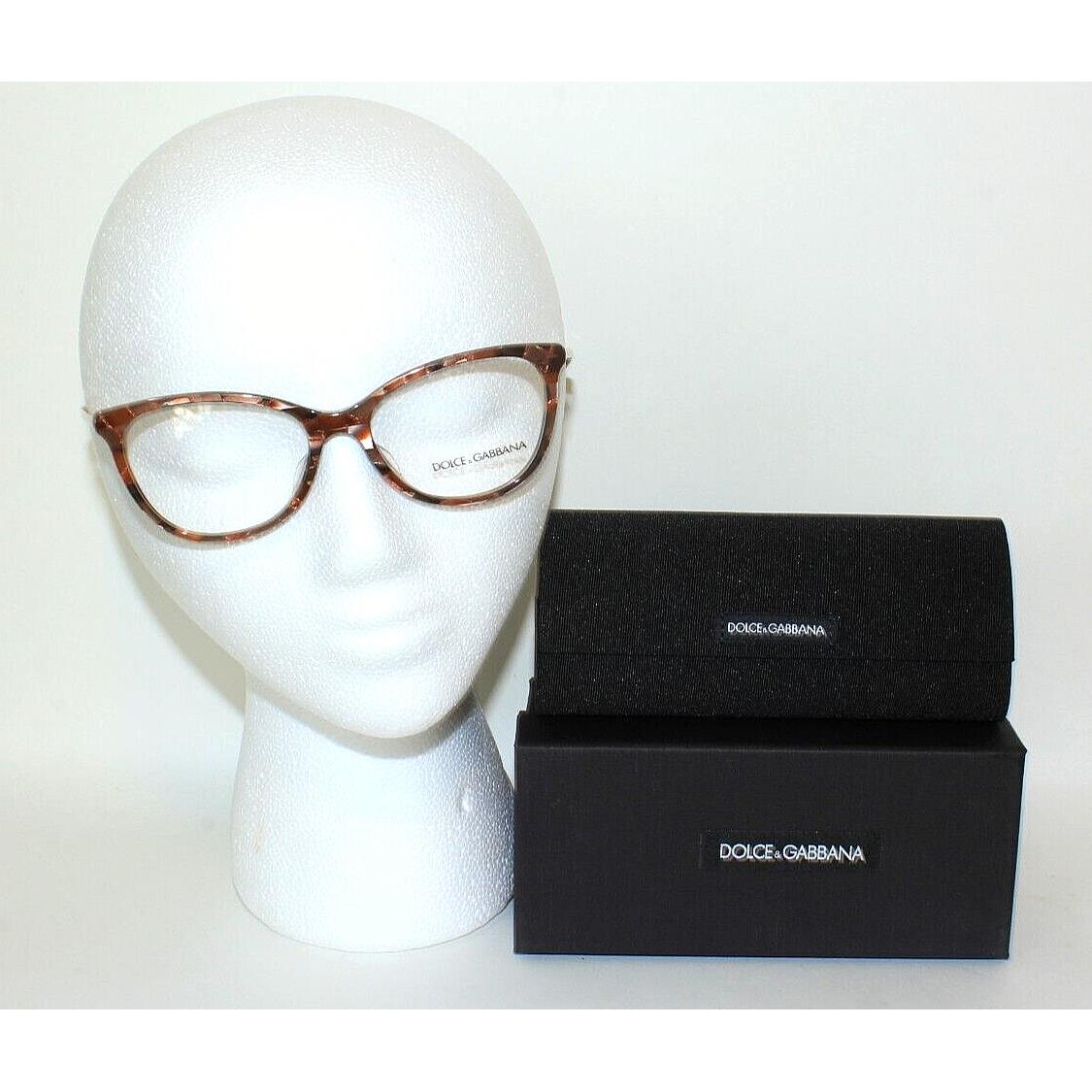 Dolce Gabbana Women`s Eyeglasses Frames Cube Bronze DG 3258-F 54-17-140