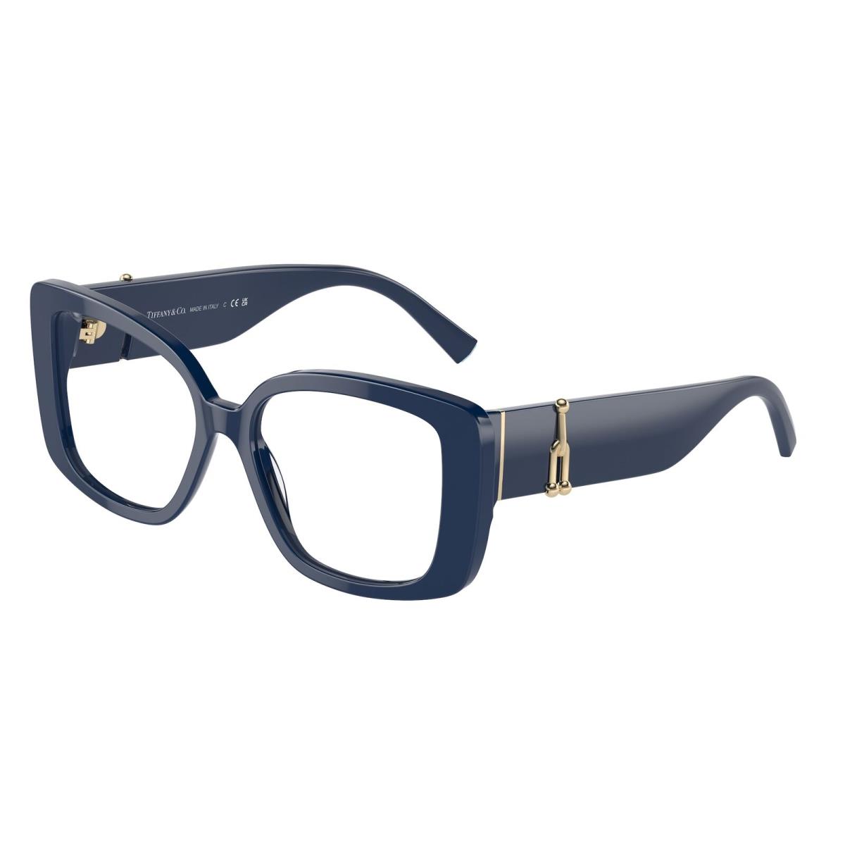 Tiffany Co. TF2235 8385 Spectrum Blue Demo Lens 53 mm Women`s Eyeglasses