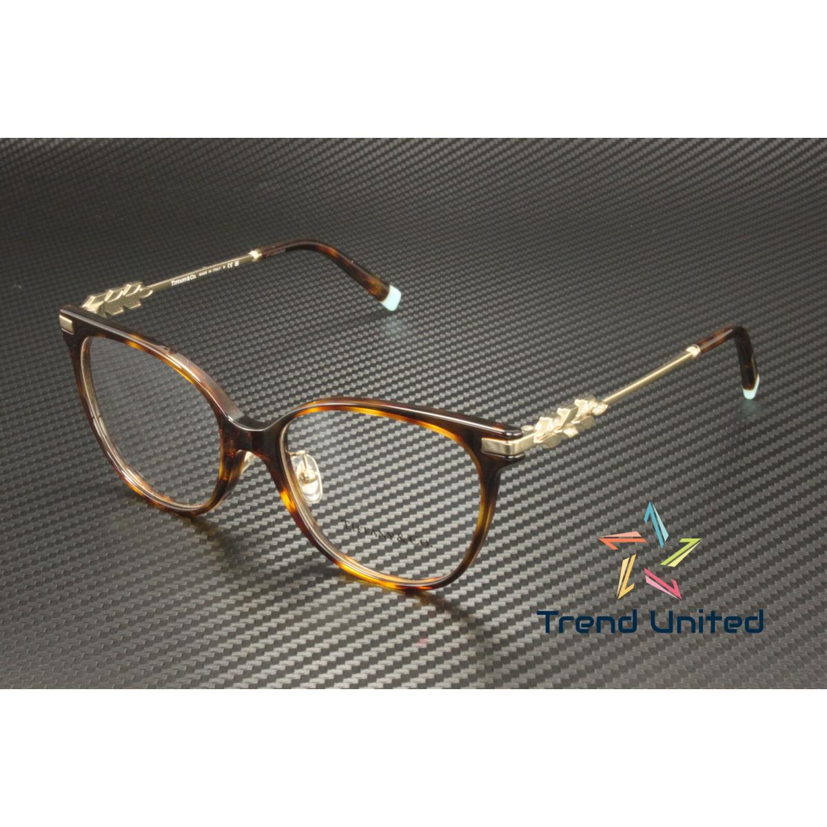 Tiffany Co. TF2220BF 8002 Havana Demo Lens 52 mm Women`s Eyeglasses