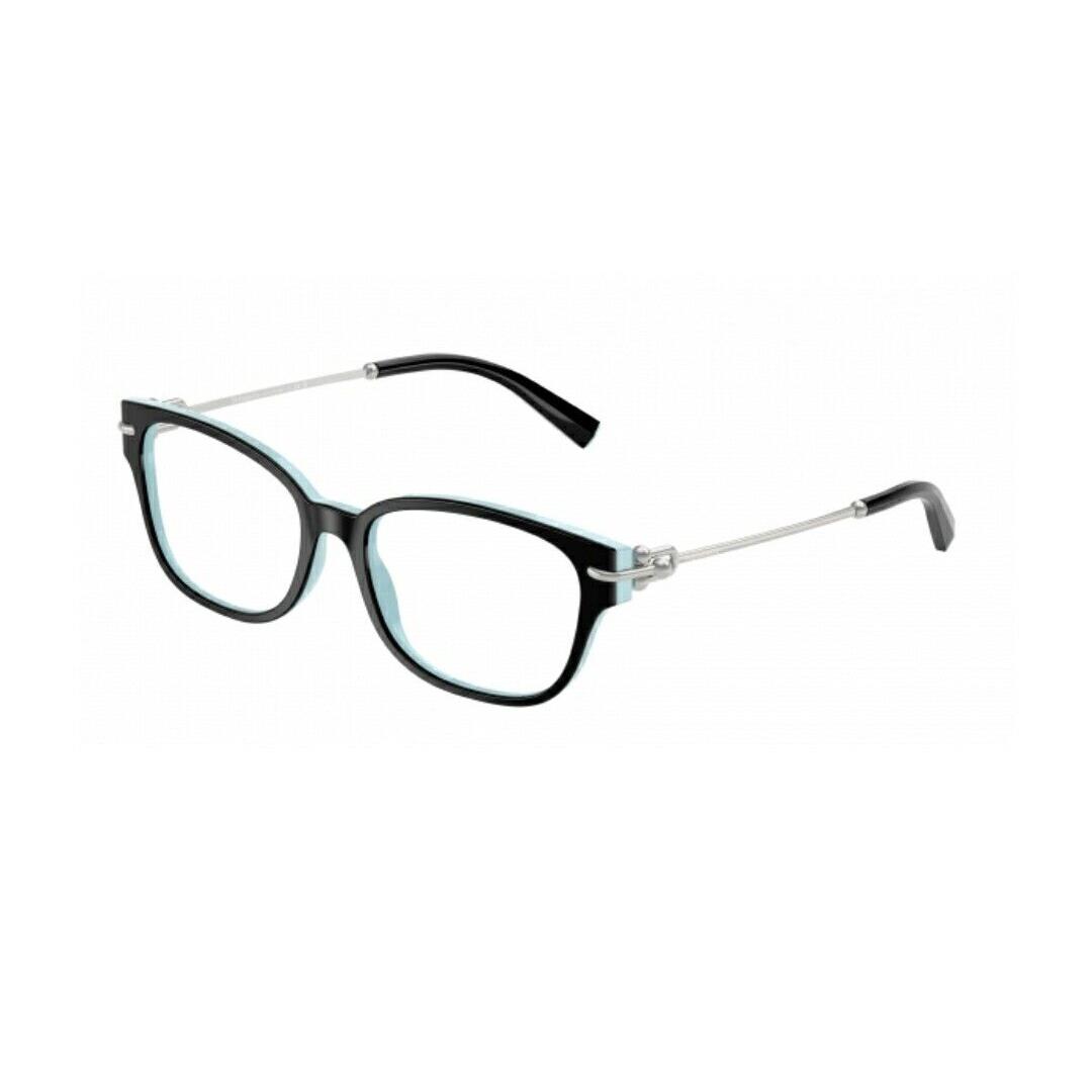 Tiffany TF2262 8055 Black On Blue Frame Demo Lens 54 mm Women`s Eyeglasses