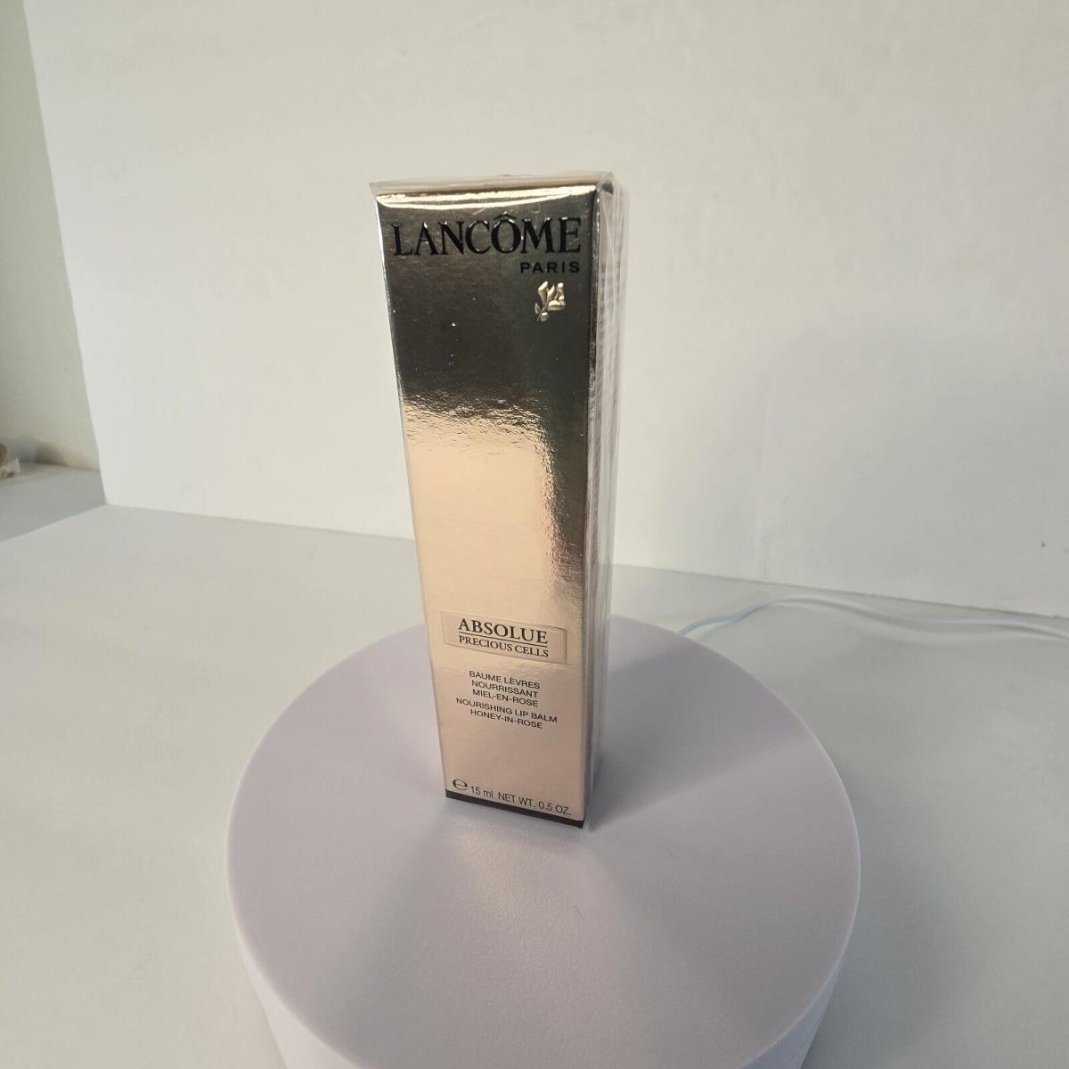 Lancome Absolue Nourishing Lip Balm 0.5oz/15ml Honey-in Rose Box